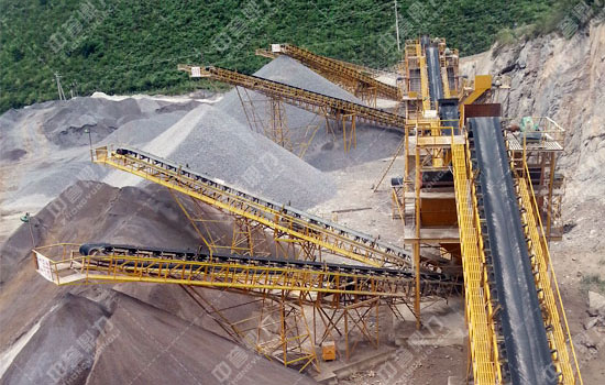 贵州石子生产线|800吨大型石料厂生产线