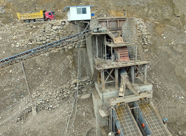 内江市威远县加利矿业时产600吨石料生产线