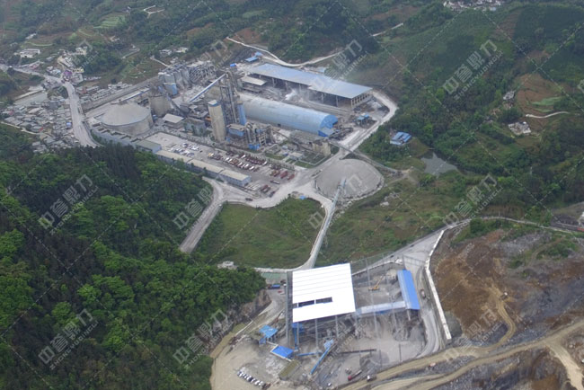 华福双三水泥建材日产10000吨砂石生产线