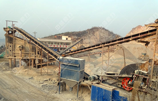 丹江口羊山鑫兰矿业时产700-900吨石料生产线