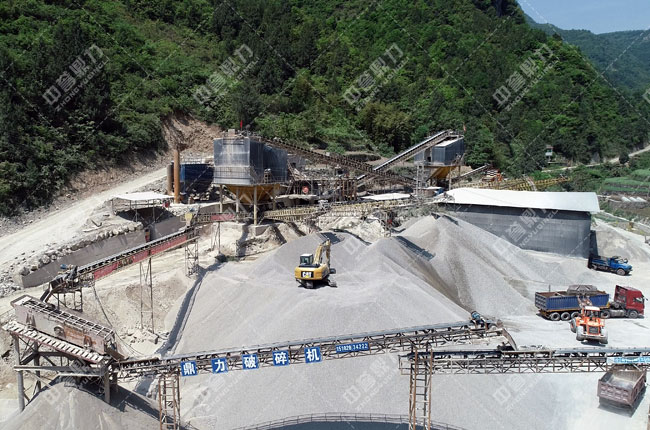 河南时产500吨砂石料生产线配置方案