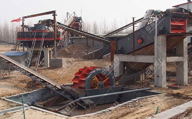 湿法制砂生产线工艺和价格