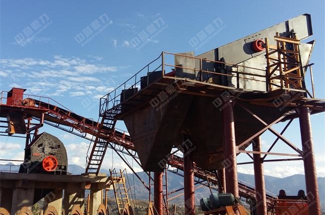 砂石料生产线设备_石料场生产线设备