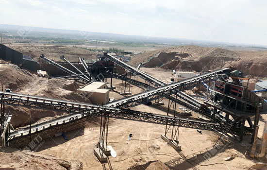 西石工贸有限公司时产800吨石料生产线