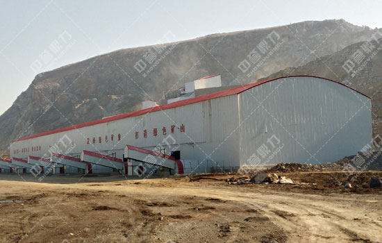 雷鸣矿业王山窝石料厂时产1300-1500吨石料生产线