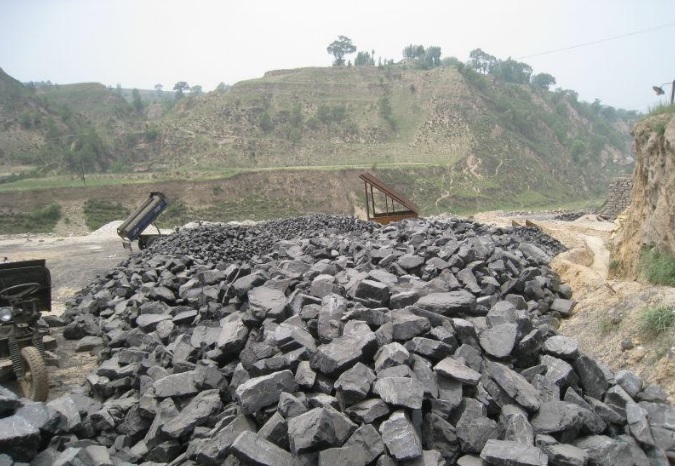 煤矸石固体石子