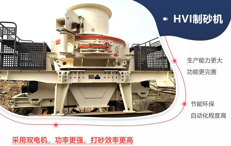 新乡鼎力HVI冲击式时产1500吨立式粉沙机使用环境及优势